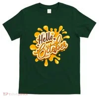 Hello October Fun Fall T-Shirt thumb 0