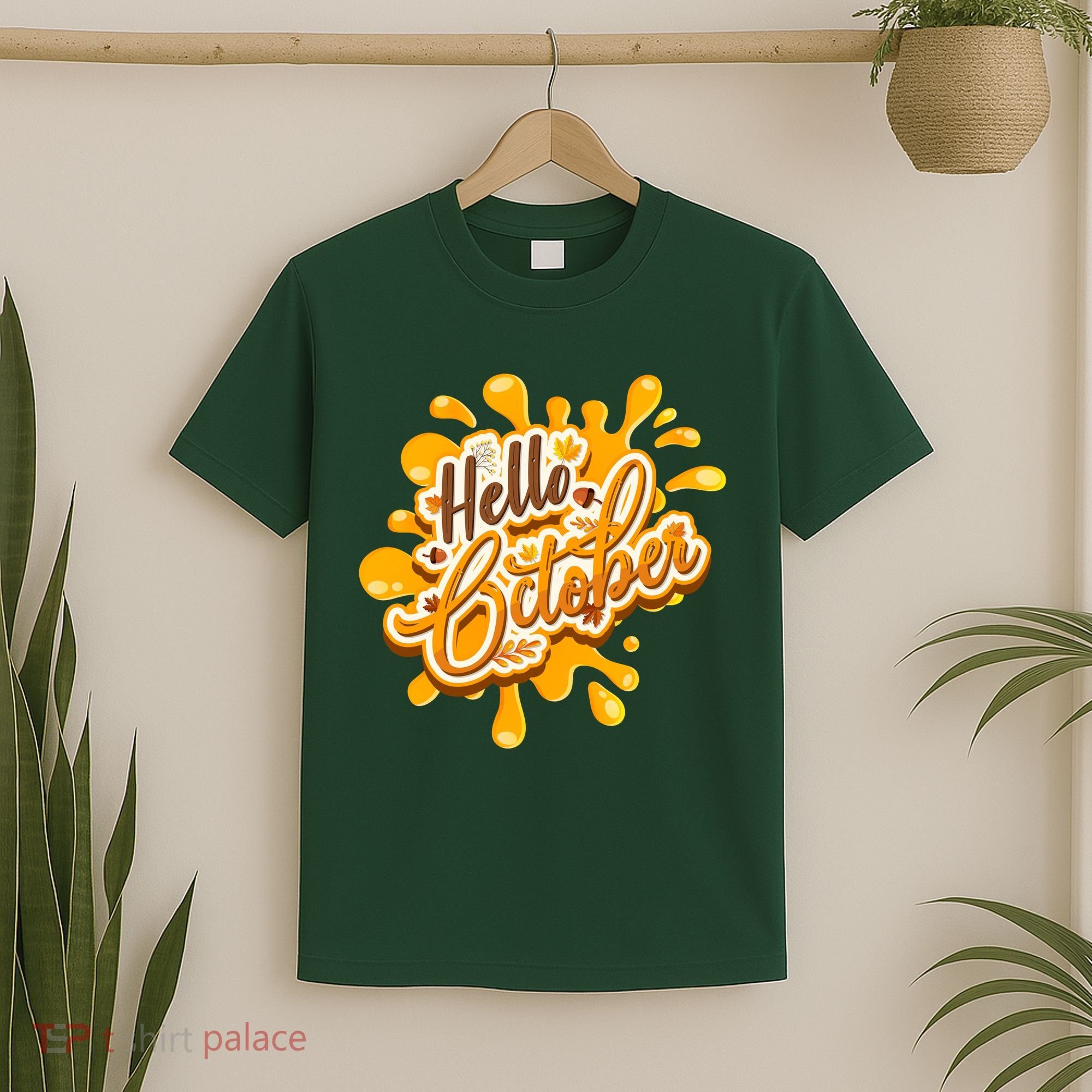 Hello October Fun Fall T-Shirt