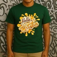 Hello October Fun Fall T-Shirt thumb 3