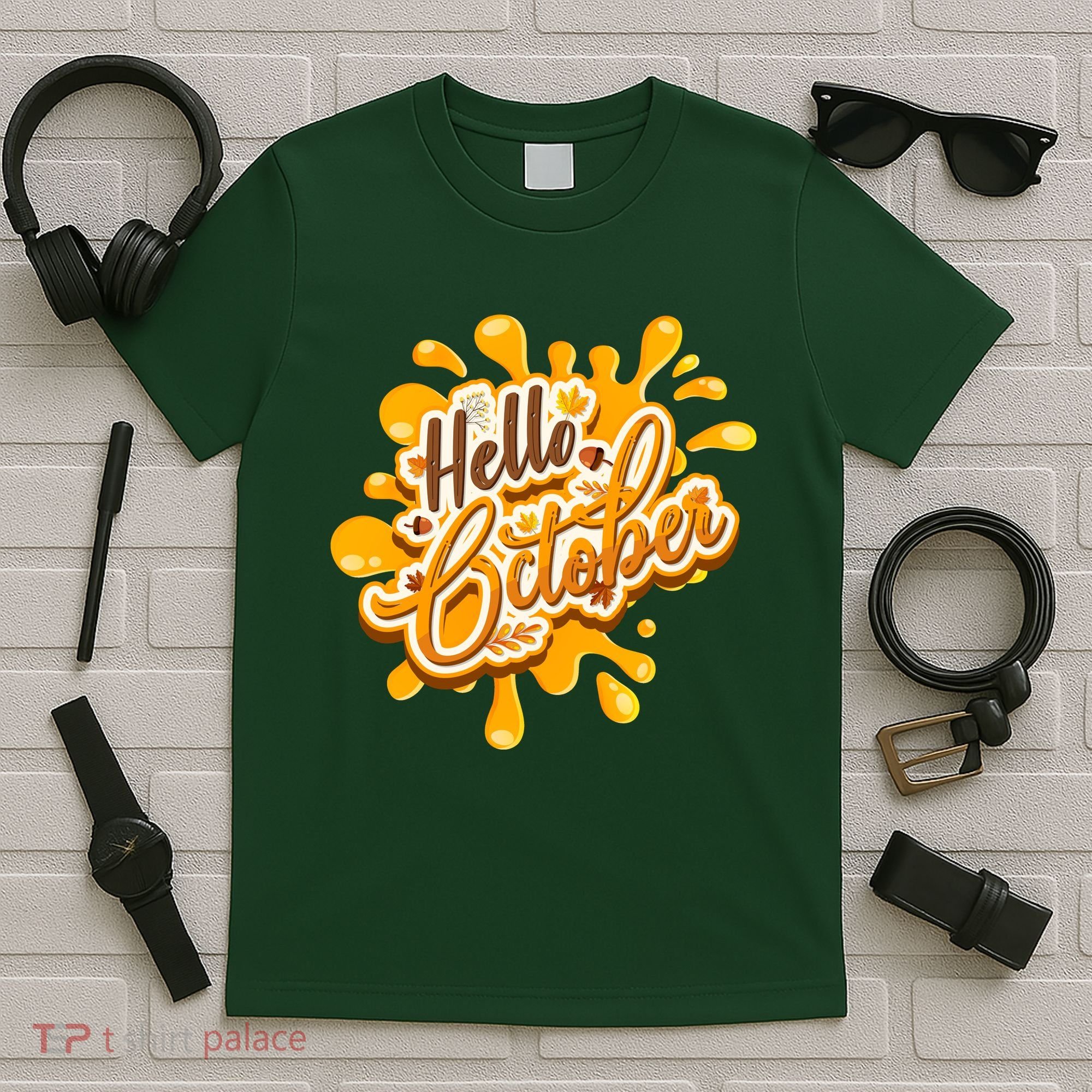 Hello October Fun Fall T-Shirt