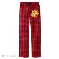 Hello October Fun Fall Men's Flannel Plaid Pajama Pants thumb 0