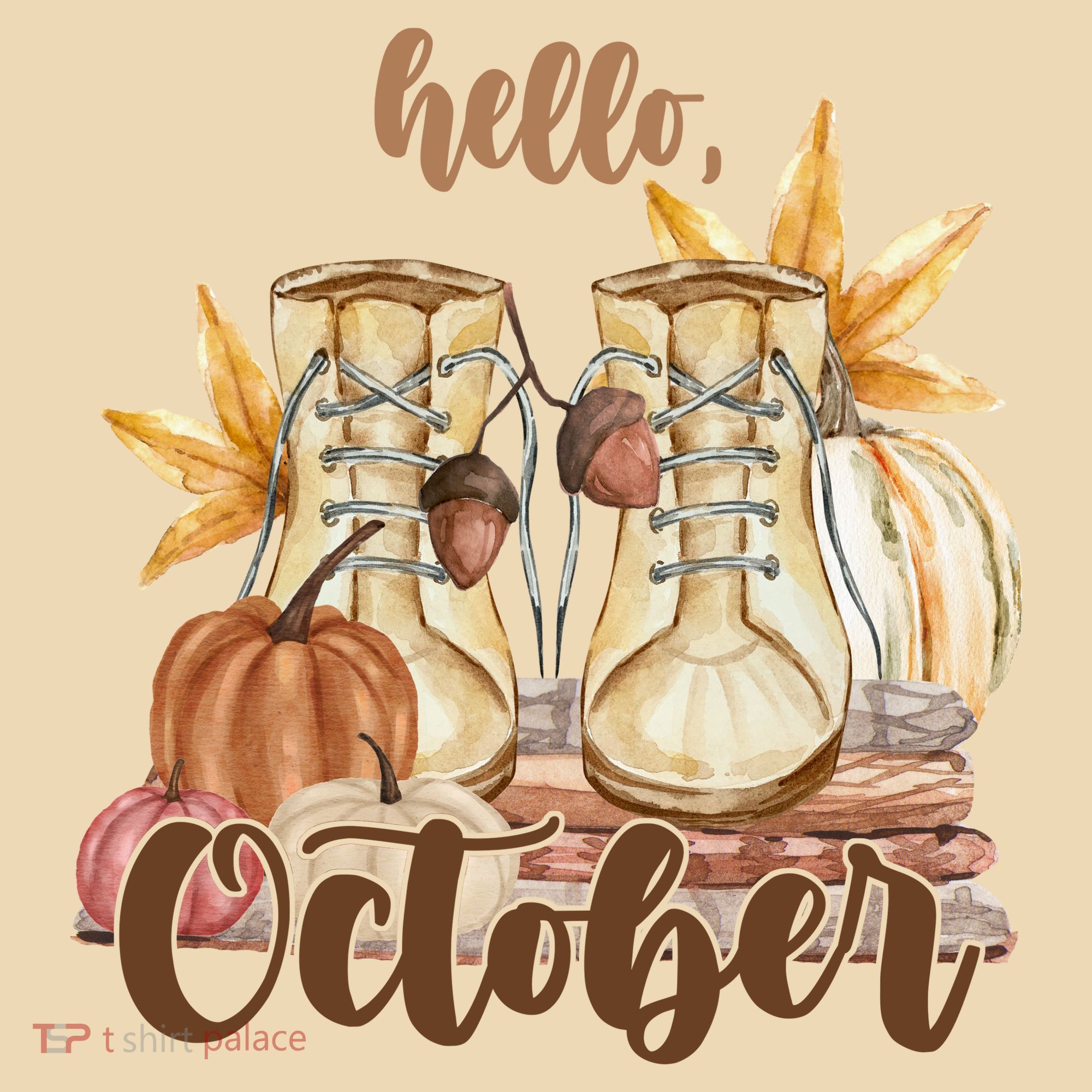Hello October Fall Lover Tote Bag