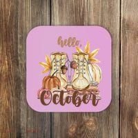 Hello October Fall Lover Coaster thumb 0