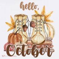 Hello October Fall Lover Women's T-Shirt thumb 6