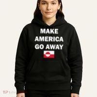 Hands Off Greenland Make America Go Away Hoodie thumb 5