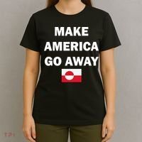 Hands Off Greenland Make America Go Away T-Shirt thumb 4