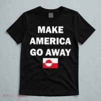 Hands Off Greenland Make America Go Away T-Shirt thumb 5