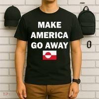 Hands Off Greenland Make America Go Away T-Shirt thumb 6