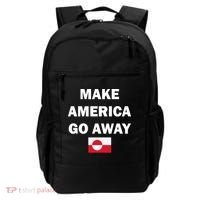 Hands Off Greenland Make America Go Away Backpack thumb 0