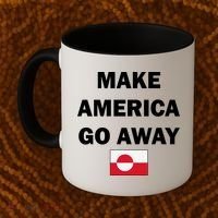 Hands Off Greenland Make America Go Away Coffee Mug thumb 2