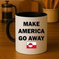 Hands Off Greenland Make America Go Away Coffee Mug thumb 4