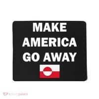 Hands Off Greenland Make America Go Away Mousepad thumb 0