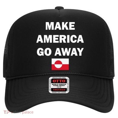 Hands Off Greenland Make America Go Away Hat