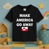 Hands Off Greenland Make America Go Away Toddler T-Shirt thumb 3