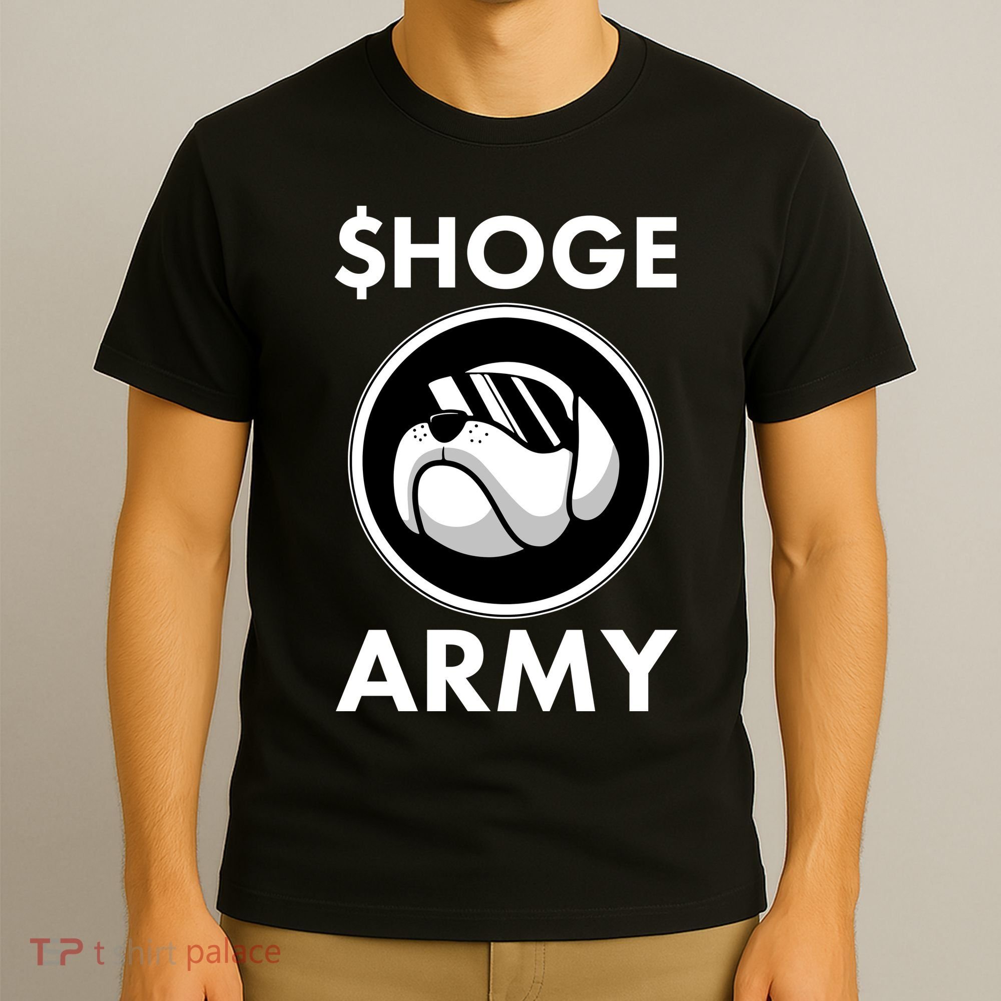 $HOGE ARMY Bitcoin Crypto Coin Doge T-Shirt