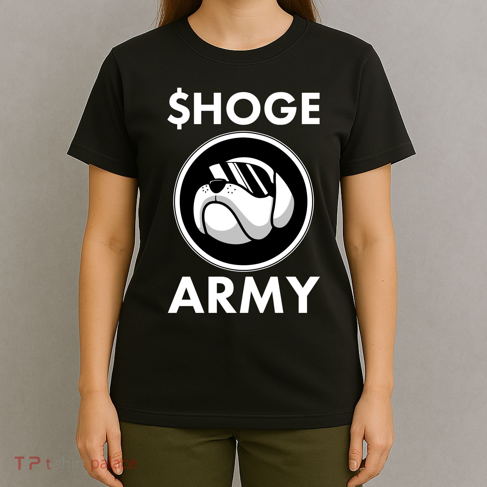 $HOGE ARMY Bitcoin Crypto Coin Doge T-Shirt
