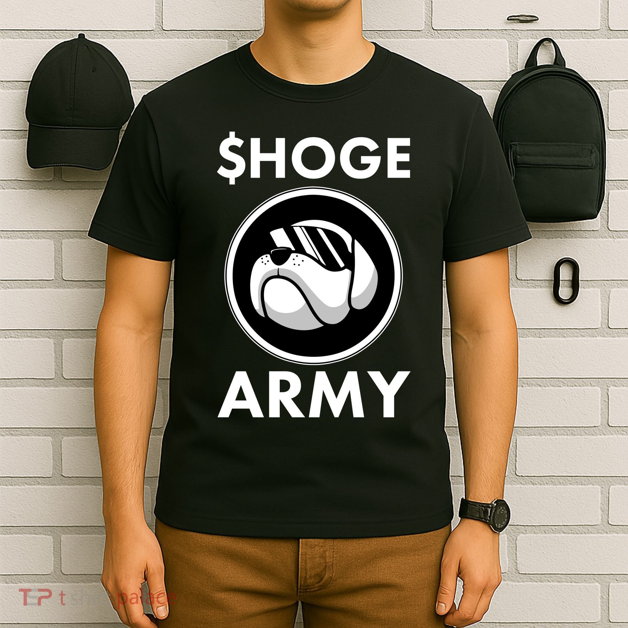 $HOGE ARMY Bitcoin Crypto Coin Doge T-Shirt
