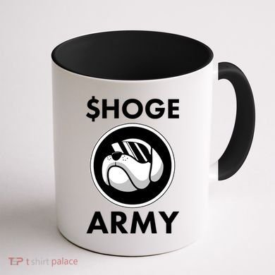 $HOGE ARMY Bitcoin Crypto Coin Doge Coffee Mug back