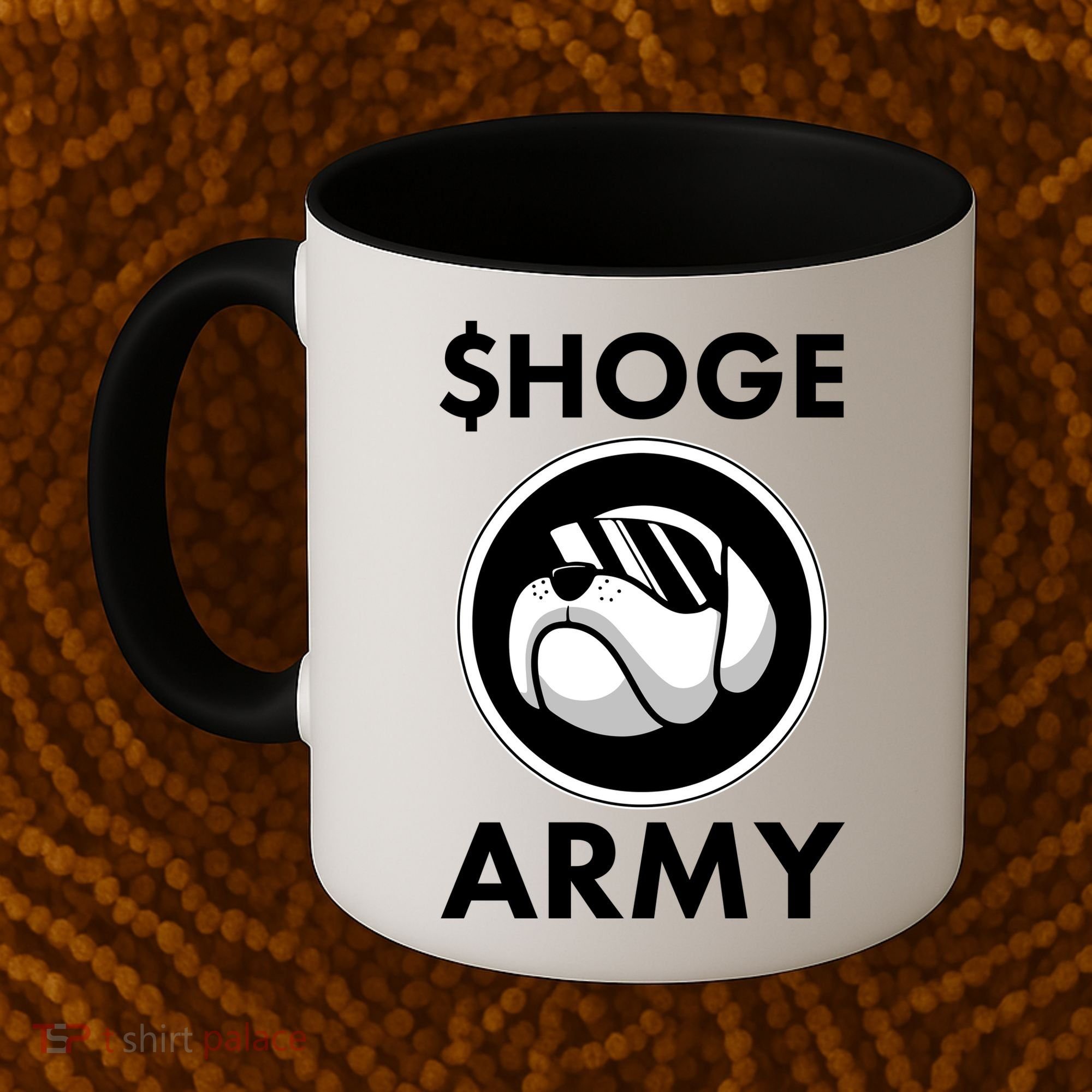 $HOGE ARMY Bitcoin Crypto Coin Doge Coffee Mug