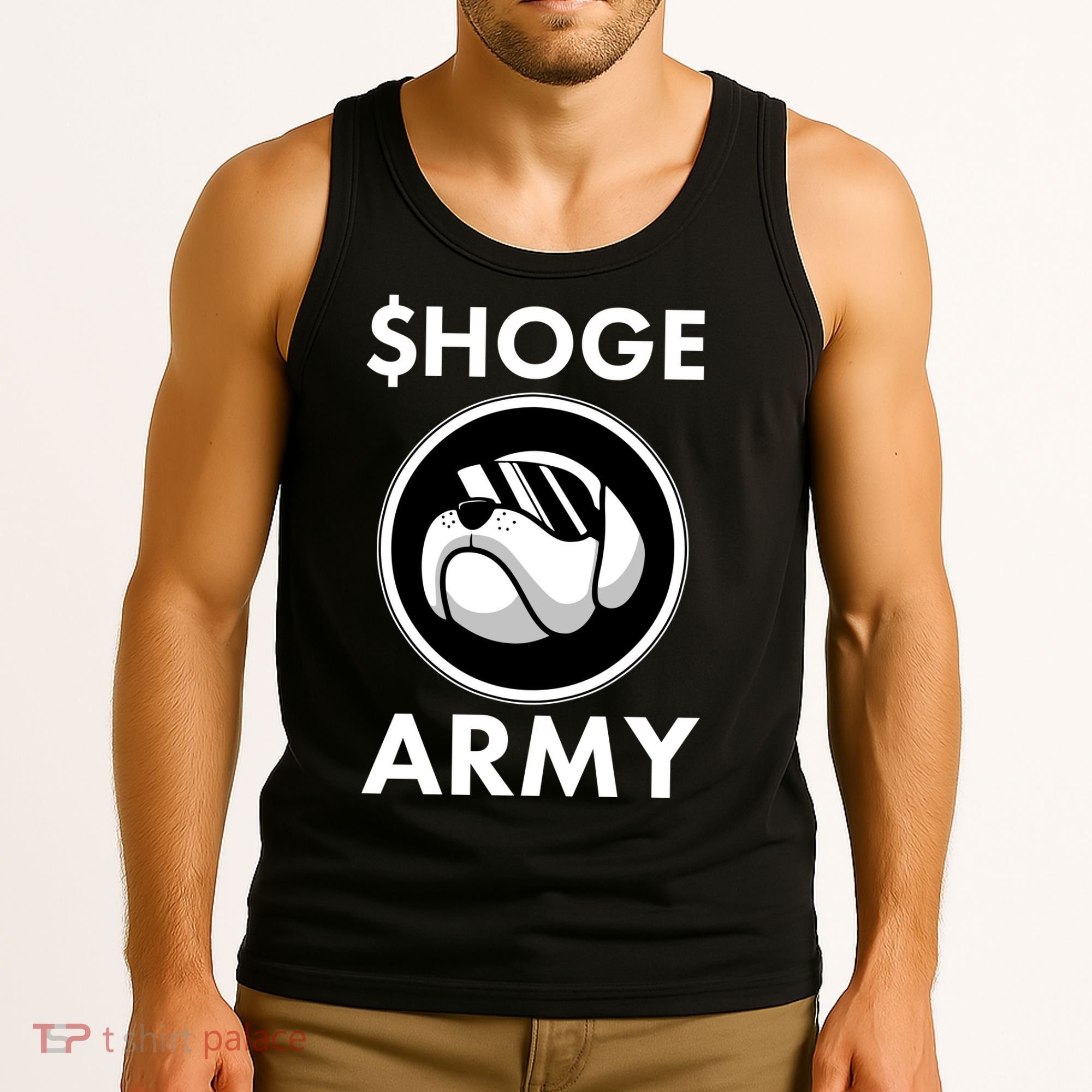 $HOGE ARMY Bitcoin Crypto Coin Doge Tank Top