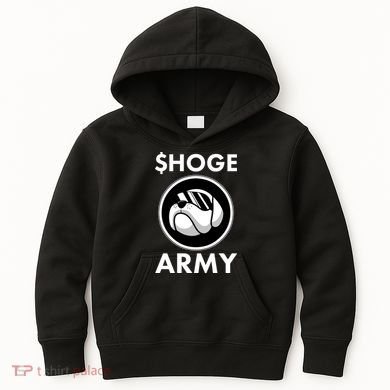 $HOGE ARMY Bitcoin Crypto Coin Doge Kids Hoodie