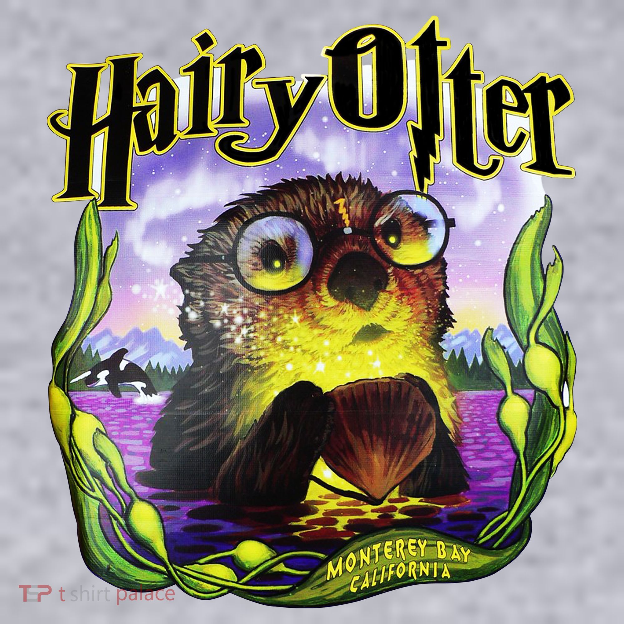 Hairy Otter Women's Racerback Cropped Tank