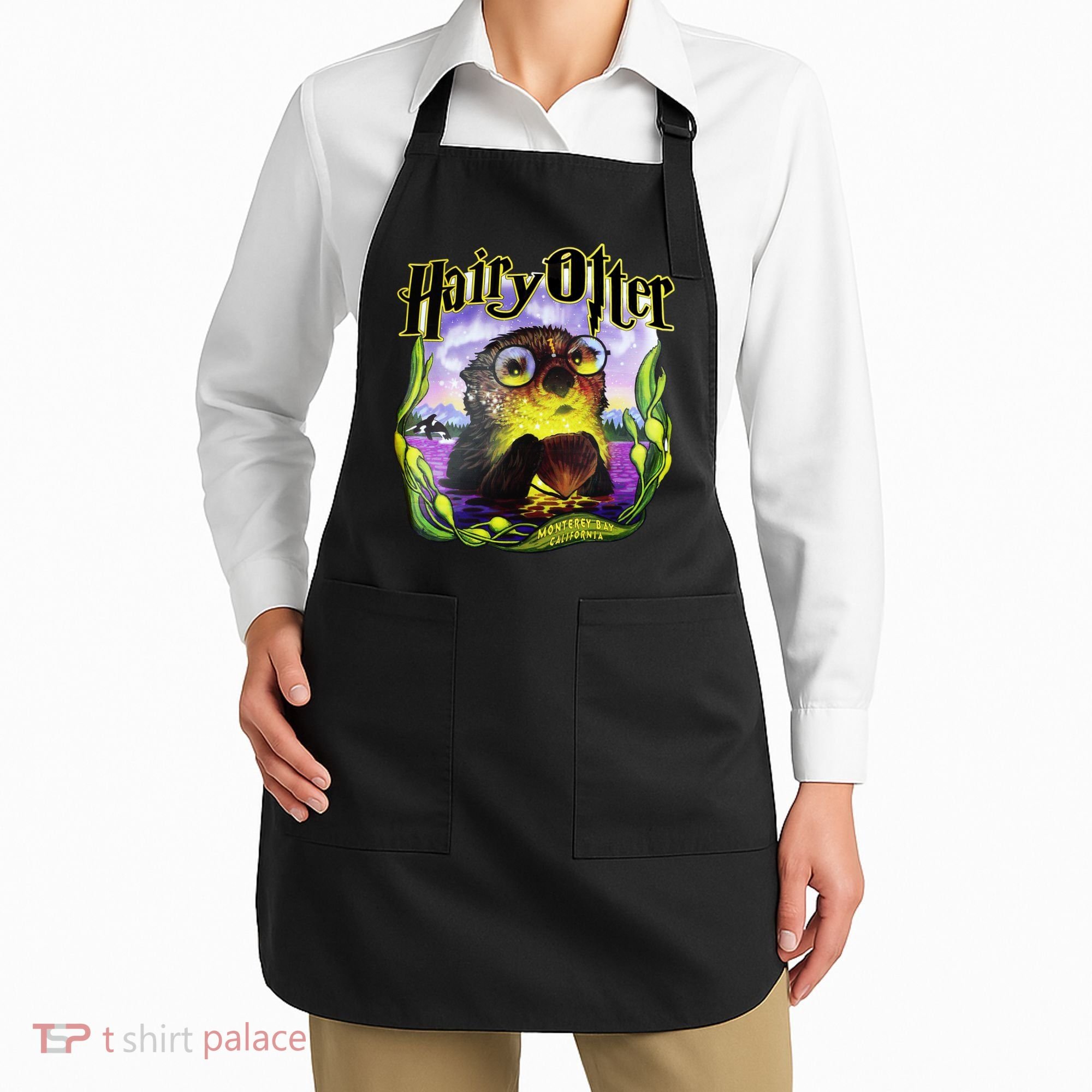 Hairy Otter Apron