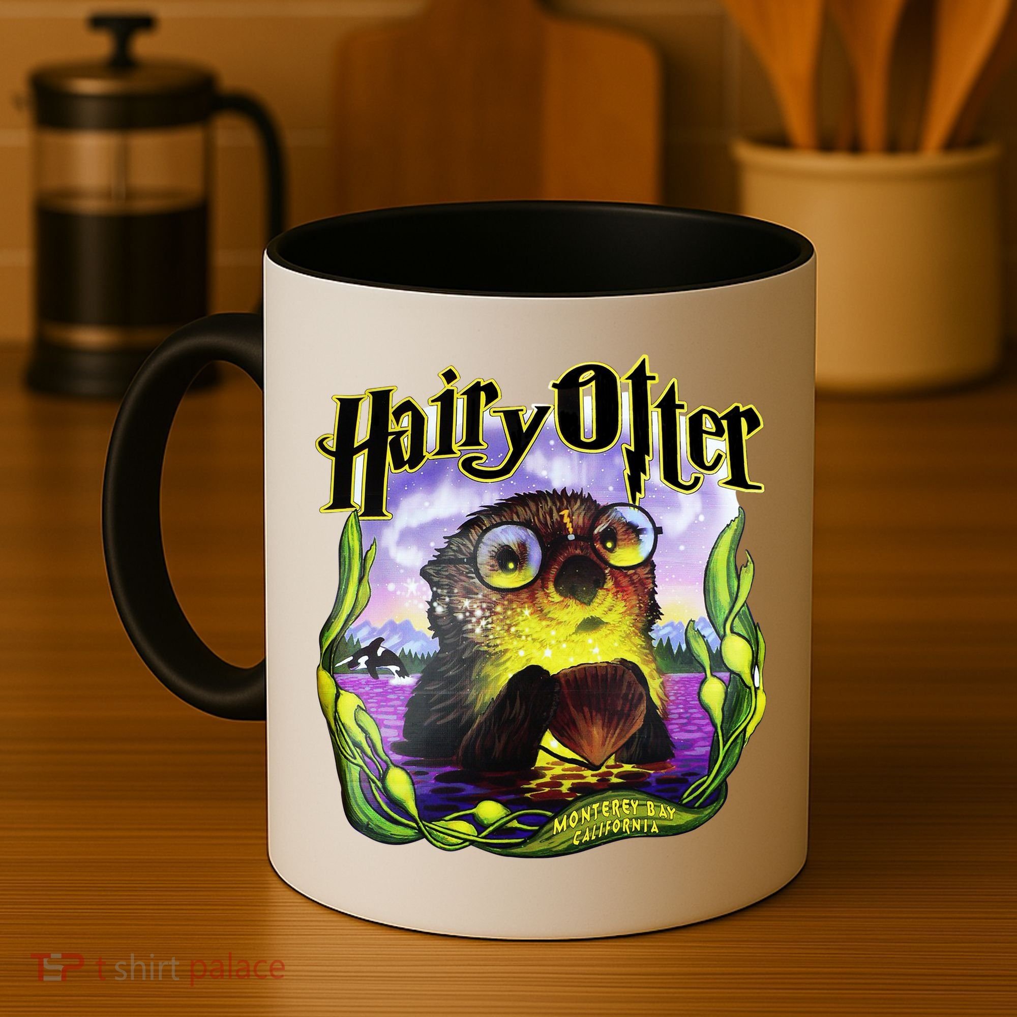 Hairy Otter Coffee Mug