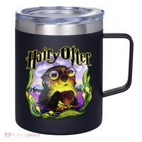 Hairy Otter 12oz Stainless Steel Coffee Mug thumb 0