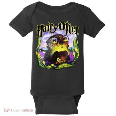 Hairy Otter Baby Bodysuit