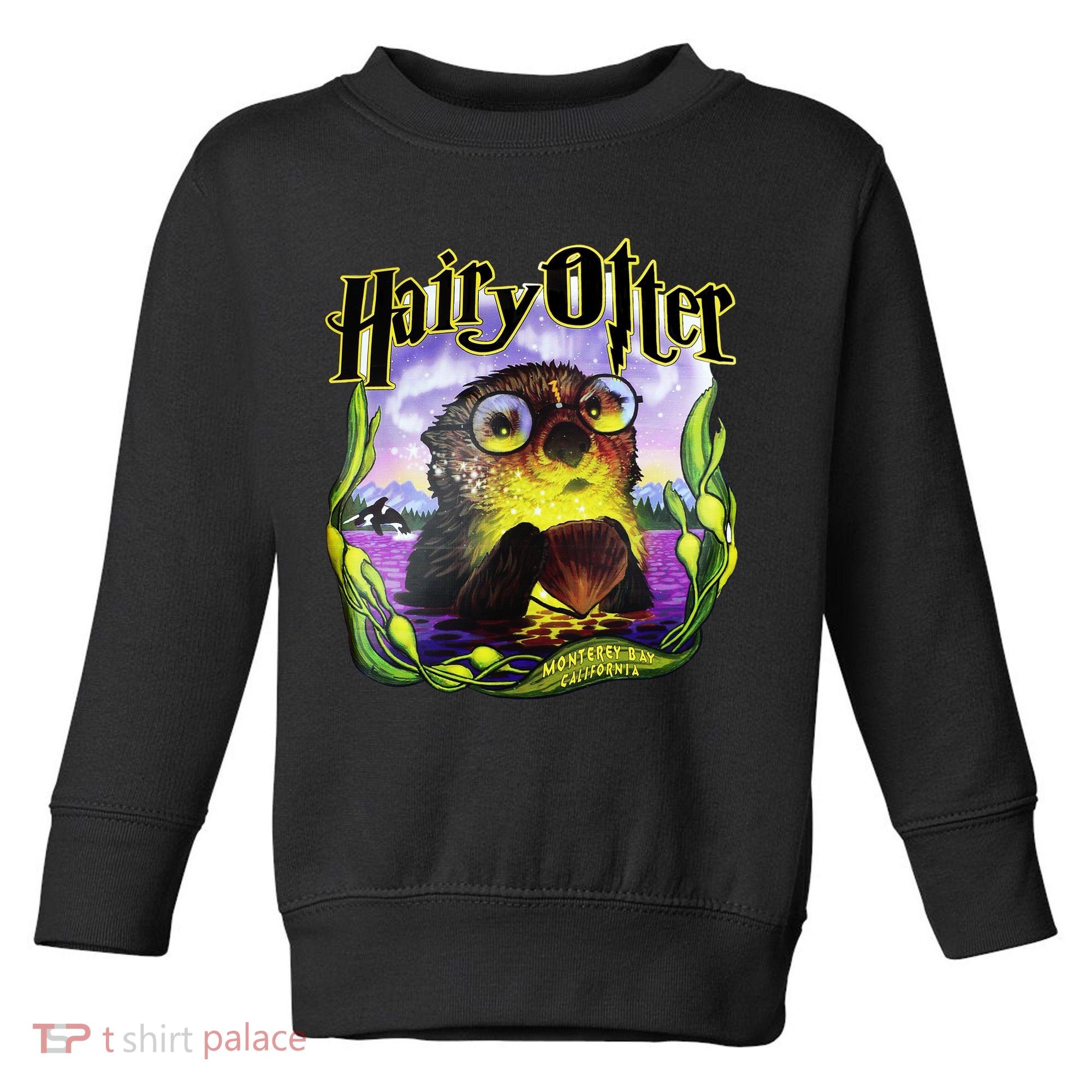 Hairy Otter Toddler Sweatshirt