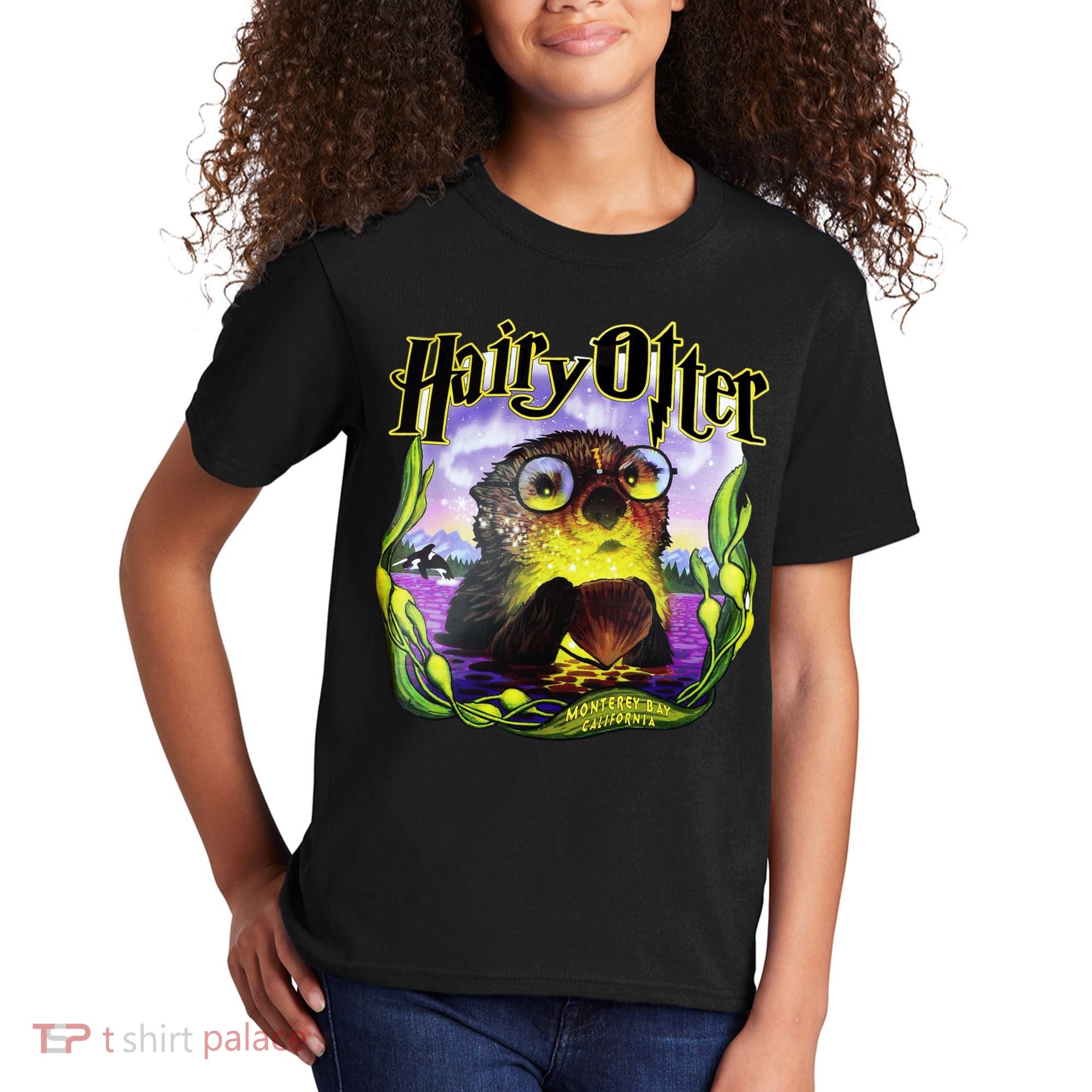 Hairy Otter Kids T-Shirt