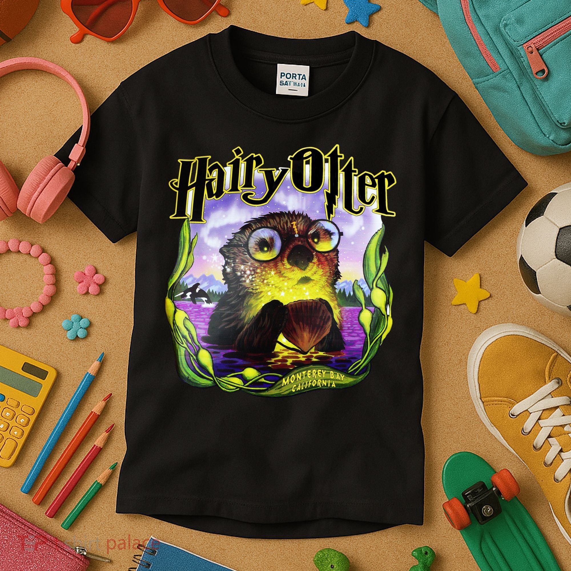 Hairy Otter Kids T-Shirt