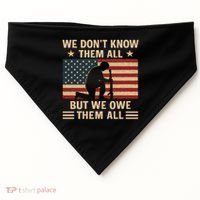 Honoring Our Heroes USA-Made Doggie Bandana thumb 0