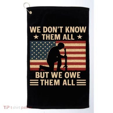 Honoring Our Heroes Golf Towel