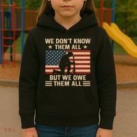 Honoring Our Heroes Kids Hoodie thumb 3
