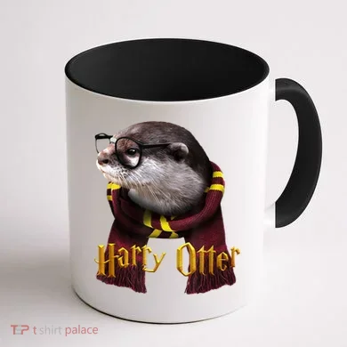 Harry Otter Coffee Mug back
