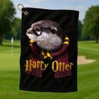 Harry Otter Golf Towel thumb 1