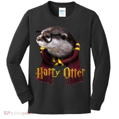 Harry Otter Kids Long Sleeve Shirt