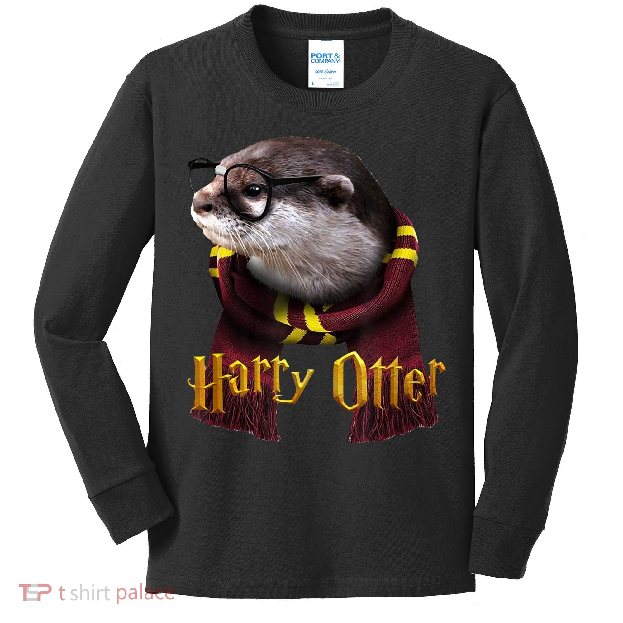 Harry Otter Kids Long Sleeve Shirt