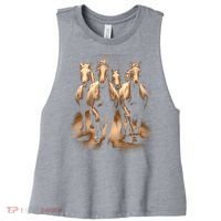 Herd Of Horses Women's Racerback Cropped Tank thumb 0