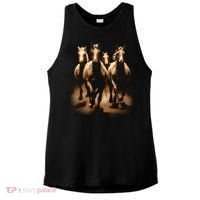 Herd Of Horses Ladies PosiCharge Tri-Blend Wicking Tank thumb 0