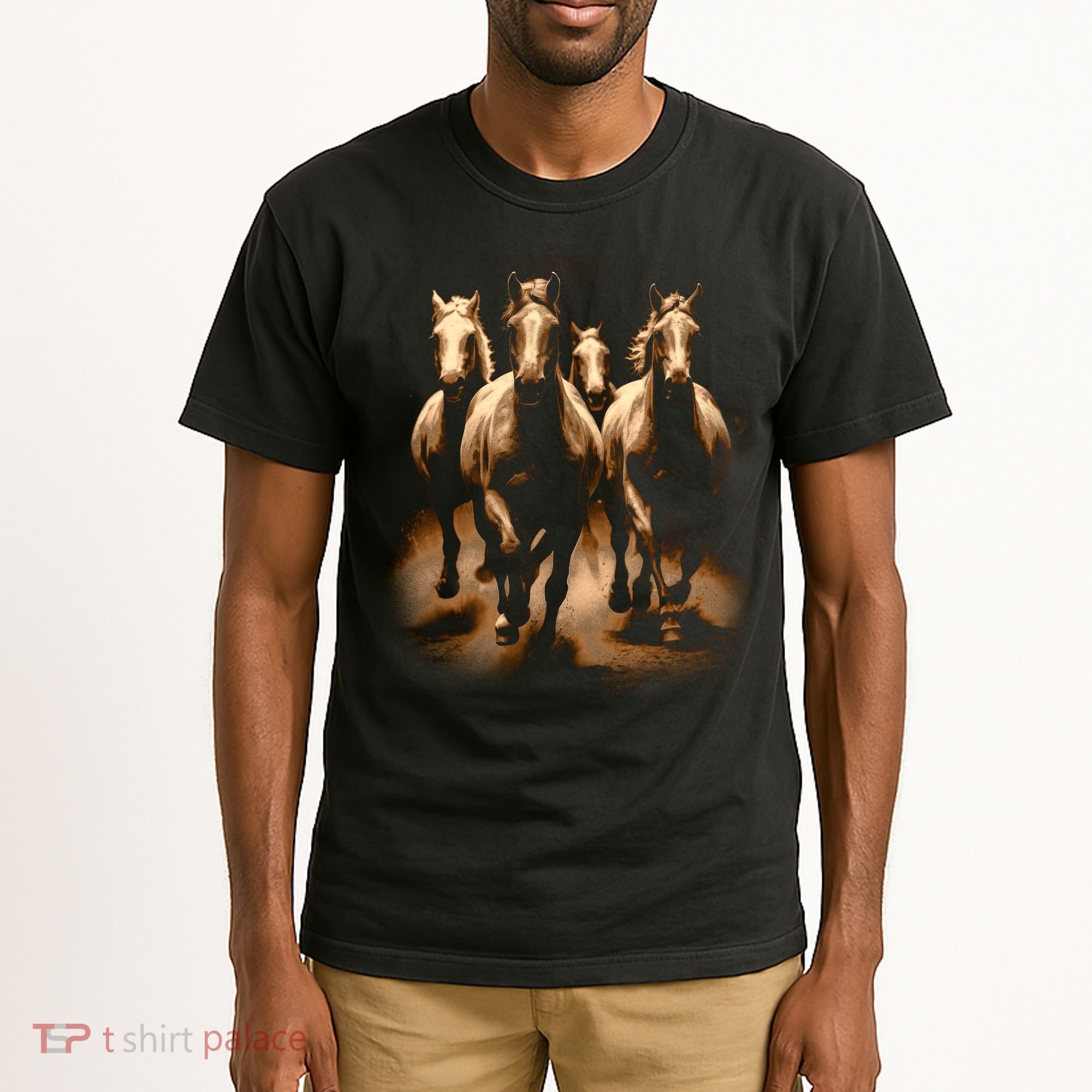 Herd Of Horses Tall T-Shirt