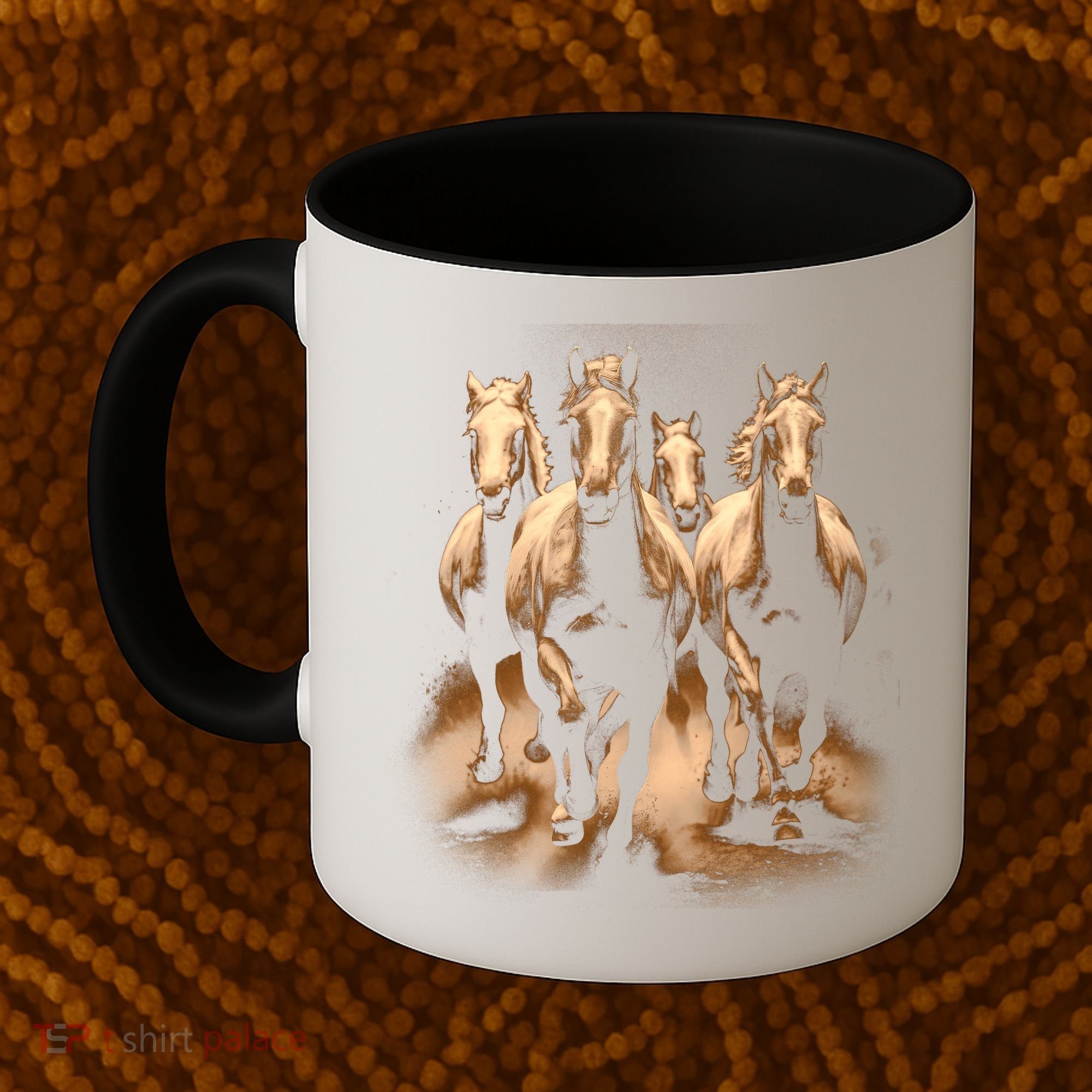 Herd Of Horses Coffee Mug