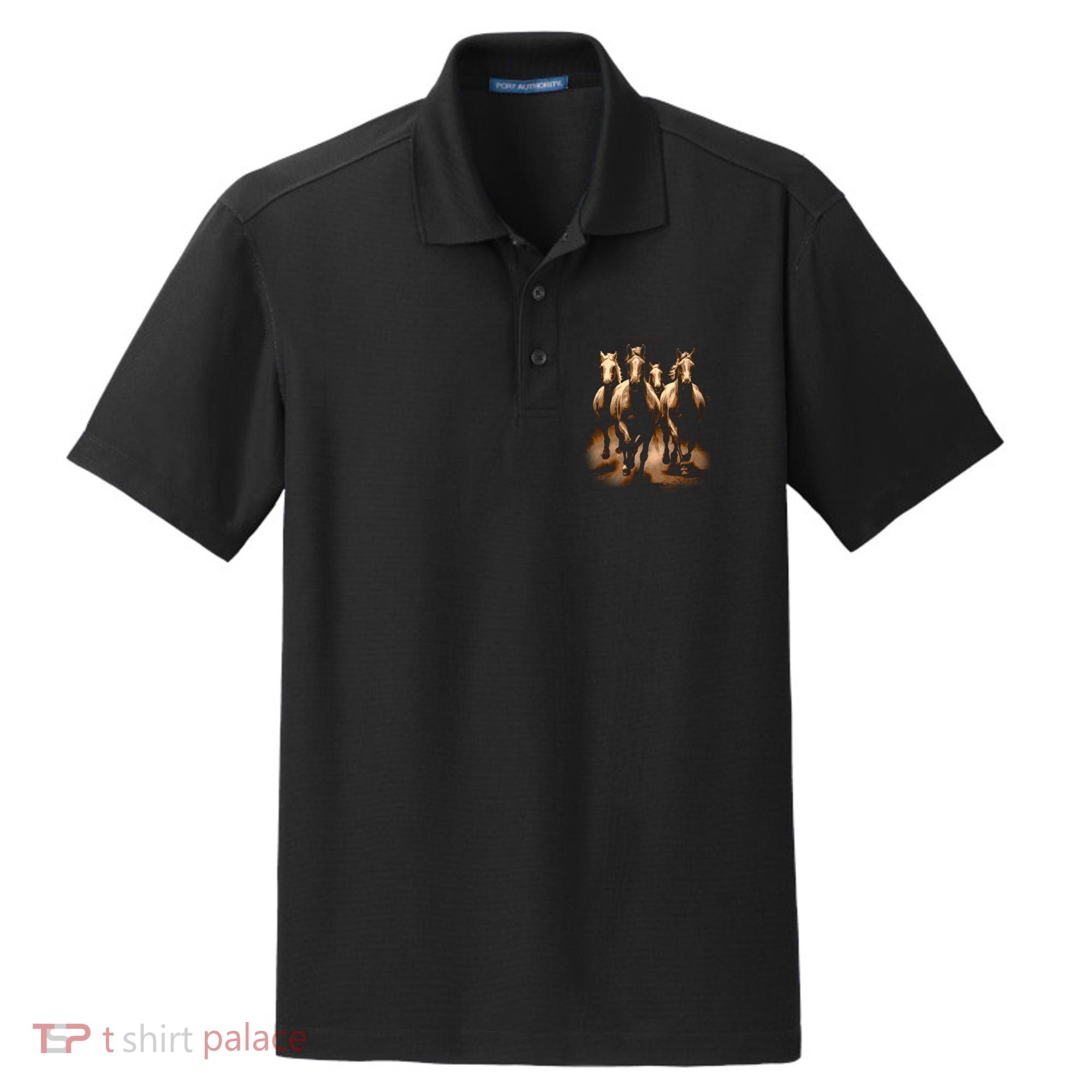 Herd Of Horses Dry Zone Grid Polo