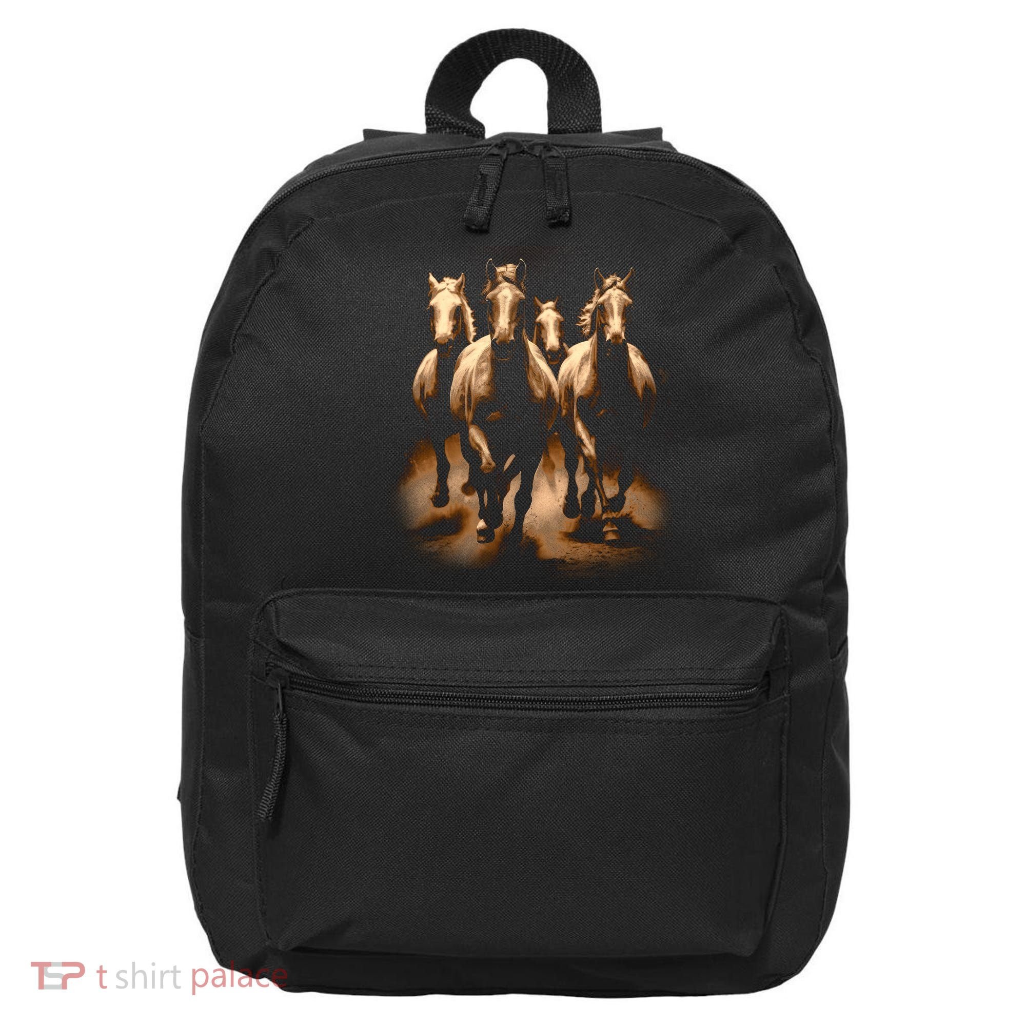 Herd Of Horses 16 in Basic Backpack