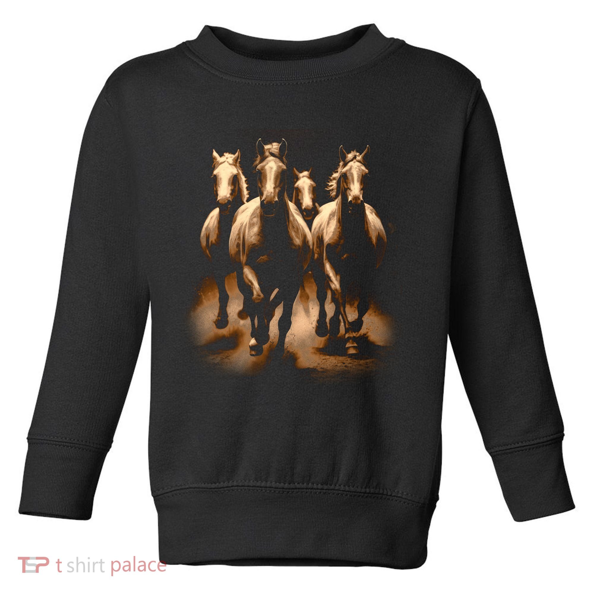 Herd Of Horses Toddler Sweatshirt