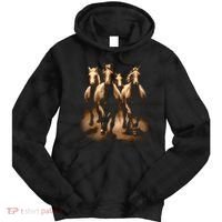 Herd Of Horses Tie Dye Hoodie thumb 0