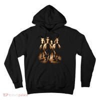 Herd Of Horses Tall Hoodie thumb 0