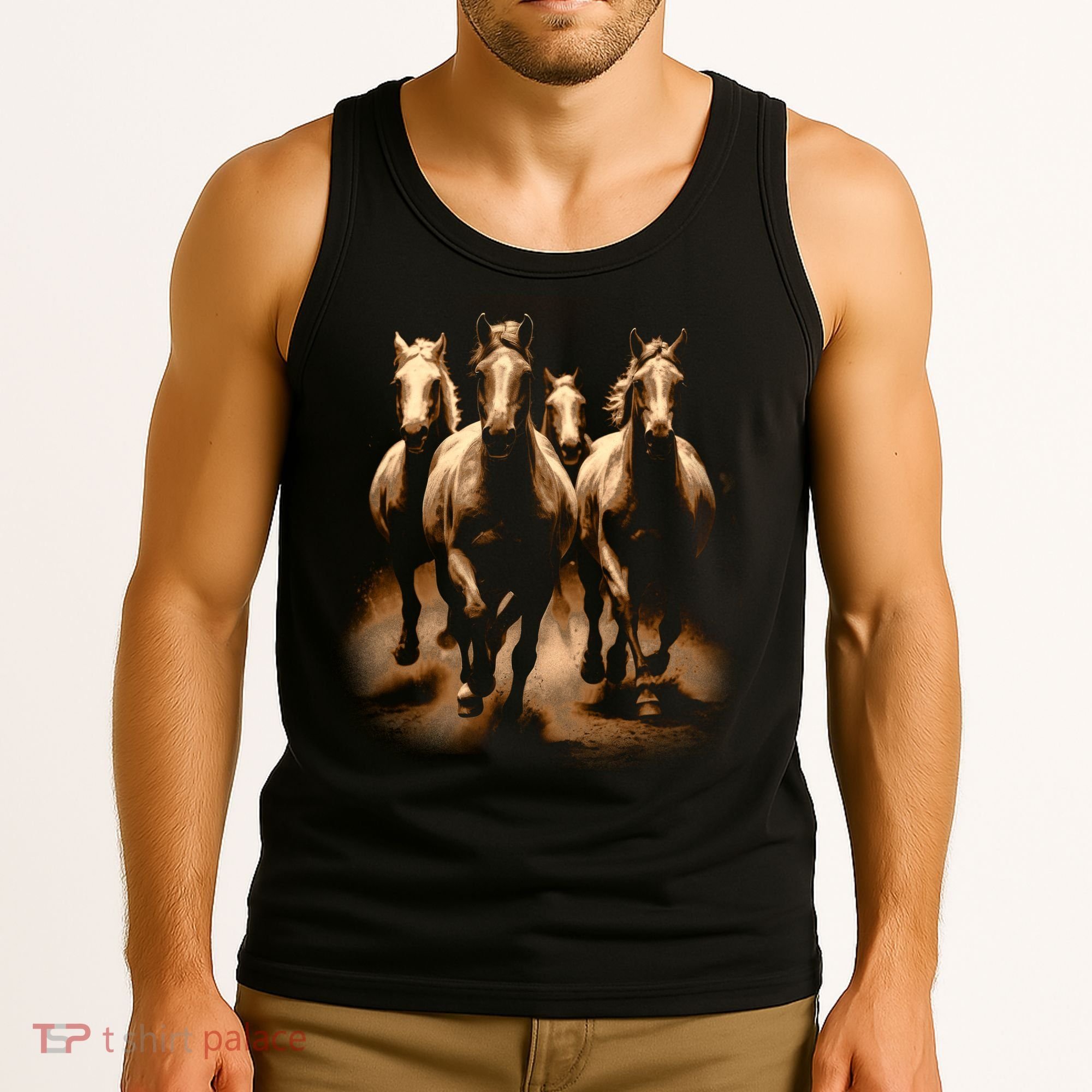 Herd Of Horses Tank Top